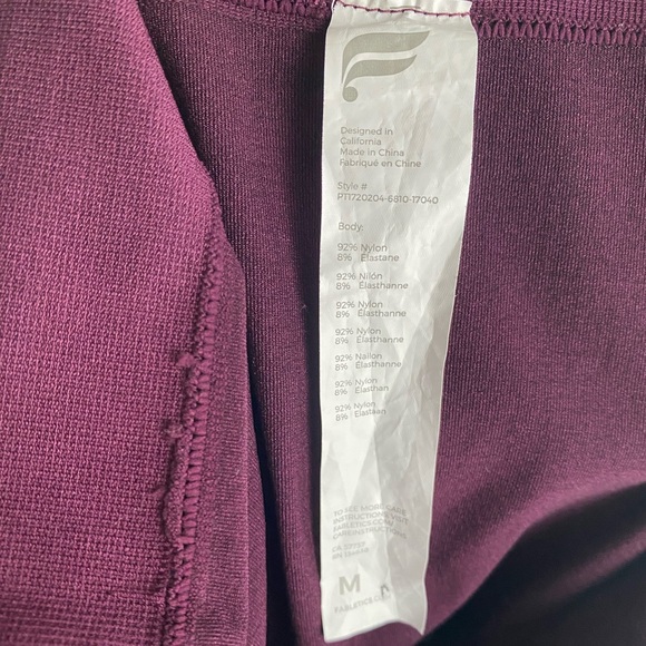 Fabletics Breezy Mesh Panels Seamless Leggings Size M - Picture 8 of 8